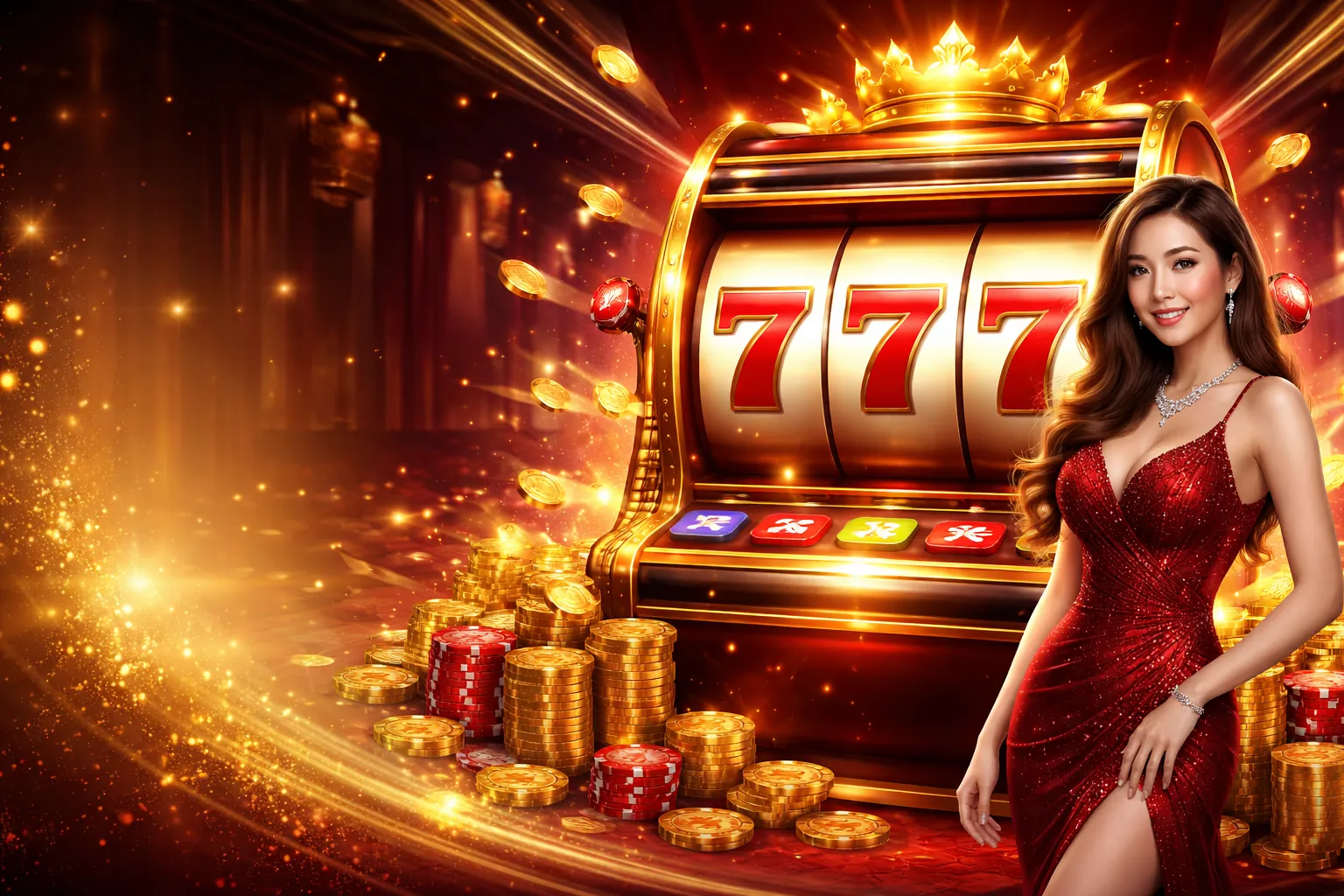 Thabet John - Sảnh chính với jackpot lớn và các trò chơi casino hàng đầu